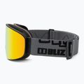 Occhiali da sci Bliz Flow nero/marrone opaco oro multi/giallo 5