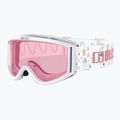 Occhiali da sci per bambini Bliz Pixie Jr bianco/rosa 3