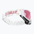 Occhiali da sci per bambini Bliz Pixie Jr bianco/rosa 4