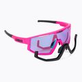 Occhiali da sole Bliz Fusion Nano Optics Nordic Light rosa/begonia/blu viola multi 5