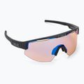 Occhiali da sole Bliz Matrix Nano Optics Nordic Light nero opaco/corallo/arancio blu multi