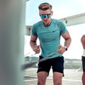 Occhiali da sole Bliz Hero Nano Optics Nordic Light nero opaco/light begonia/blu viola 12