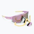 Occhiali da sole Bliz Fusion matte pastel purple yellow logo/brown pink multi