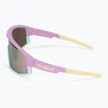 Occhiali da sole Bliz Fusion opachi viola pastello giallo logo/marrone rosa multi 5