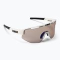 Occhiali da sole Bliz Matrix Nano Optics Photochromic bianco/marrone opaco blu multi