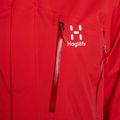 Giacca da pioggia da donna Haglöfs Astral GTX rosso scarlatto 4
