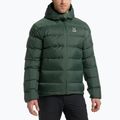 Piumino da uomo Haglöfs Bield Down Hood fjell verde 8