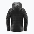 Piumino donna Haglöfs Spire Mimic Hood nero vero solido 6