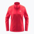 Felpa trekking donna Haglöfs Buteo Mid rosso scarlatto 5