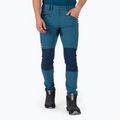 Pantaloni da trekking da uomo Haglöfs Mid Slim blu oceano scuro/marrone