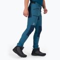 Pantaloni da trekking da uomo Haglöfs Mid Slim blu oceano scuro/marrone 3