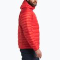 Piumino da uomo Haglöfs Roc Down Hood zenit rosso 2