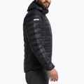 Piumino da uomo Haglöfs L.I.M Down Hood nero vero 2