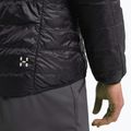 Piumino da uomo Haglöfs L.I.M Down Hood nero vero 7