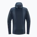 Felpa da trekking da uomo Haglöfs L.I.M Mid Multi Hood blu tarn 2