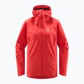 Giacca antipioggia da donna Haglöfs Korp Proof rosso papavero 4