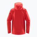 Giacca antipioggia da donna Haglöfs Korp Proof rosso papavero 5