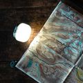 Luce turistica Silva Glow nera 9