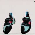 Scarpe da arrampicata da donna SCARPA Vapor V dahlia/aqua 9