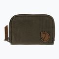 Portafoglio Fjällräven Zip Card Holder oliva scuro 2