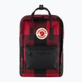 Fjällräven Kanken Re-Wool Zaino per laptop 15" rosso/nero
