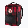 Fjällräven Kanken Re-Wool Zaino per laptop 15" rosso/nero 3