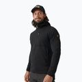 Giacca da trekking da uomo Fjällräven Keb Fleece Hoodie nero