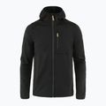 Giacca da trekking da uomo Fjällräven Keb Fleece Hoodie nero 7