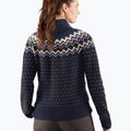 Fjällräven maglione da donna Övik Knit Cardigan navy scuro 5