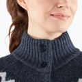 Fjällräven maglione da donna Övik Knit Cardigan navy scuro 6