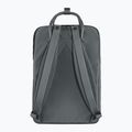 Zaino Fjällräven Kanken Laptop 15" 18 l super grey city 8