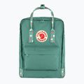Zaino da trekking Fjällräven Kanken 16 l verde gelo/confetto
