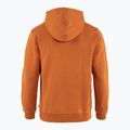 Felpa da trekking da uomo Fjällräven Logo Hoodie terracotta marrone 2