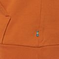 Felpa da trekking da uomo Fjällräven Logo Hoodie terracotta marrone 4