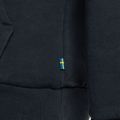 Felpa da trekking da uomo Fjällräven Logo Hoodie navy scuro 9