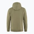 Felpa da trekking da uomo Fjällräven Logo Hoodie oliva chiara 2