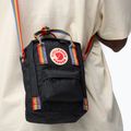 Fjällräven Kanken Rainbow Sling 2,5 l nero/arcobaleno 6