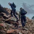 Giacca da pioggia da uomo Fjällräven HC Hydratic Trail navy scuro 7