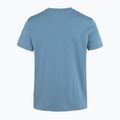 Maglietta con logo Fjällräven da donna, blu alba 2