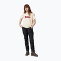 Maglietta da trekking da donna Fjällräven Logo bianco gesso