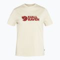 Maglietta da trekking da donna Fjällräven Logo bianco gesso 3