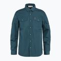 Camicia da trekking Fjällräven Singi da uomo blu montagna