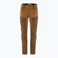 Pantaloni da trekking da donna Fjällräven Keb timber marrone/castano