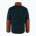 Felpa da uomo in pile Fjällräven Vardag Pile navy/foglia d'autunno 2
