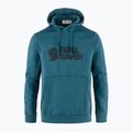 Felpa da trekking uomo Fjällräven Logo Hoodie deep sea 4