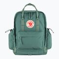 Zaino urbano Fjällräven Kånken Outlong 18 l verde foresta