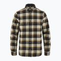 Camicia da uomo Fjällräven Singi Heavy Flannel chalk white/dark navy