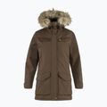 Cappotto imbottito da donna Fjällräven Nuuk Parka dark oak