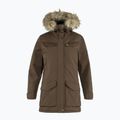 Piumino Fjällräven da donna Nuuk Parka rovere scuro