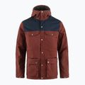 Giacca a vento uomo Fjällräven Greenland Winter maroon/dark navy